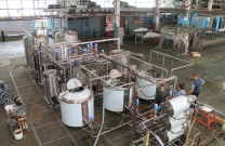 Монтаж и испытания комплекта оборудования для производства сливочного масла